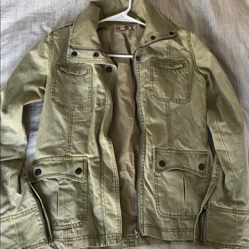 Green jacket